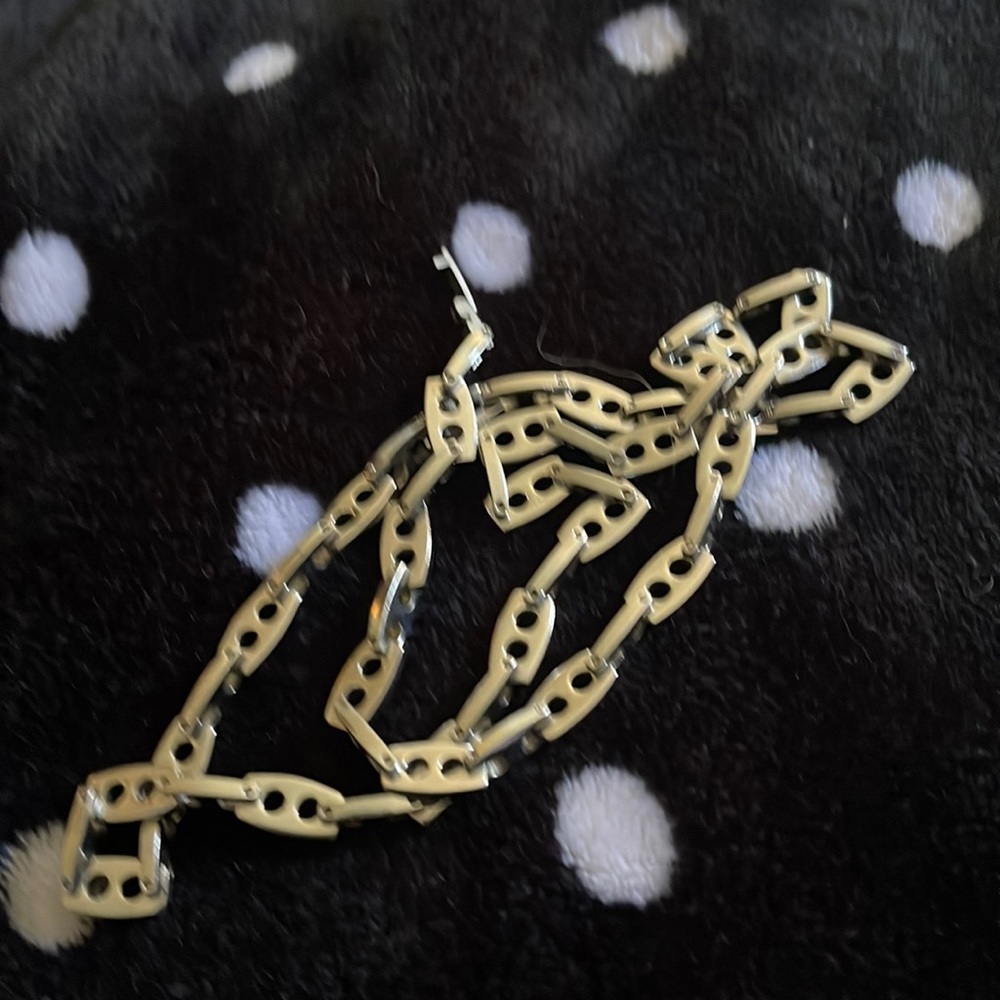 Necklace with matching bracelet.